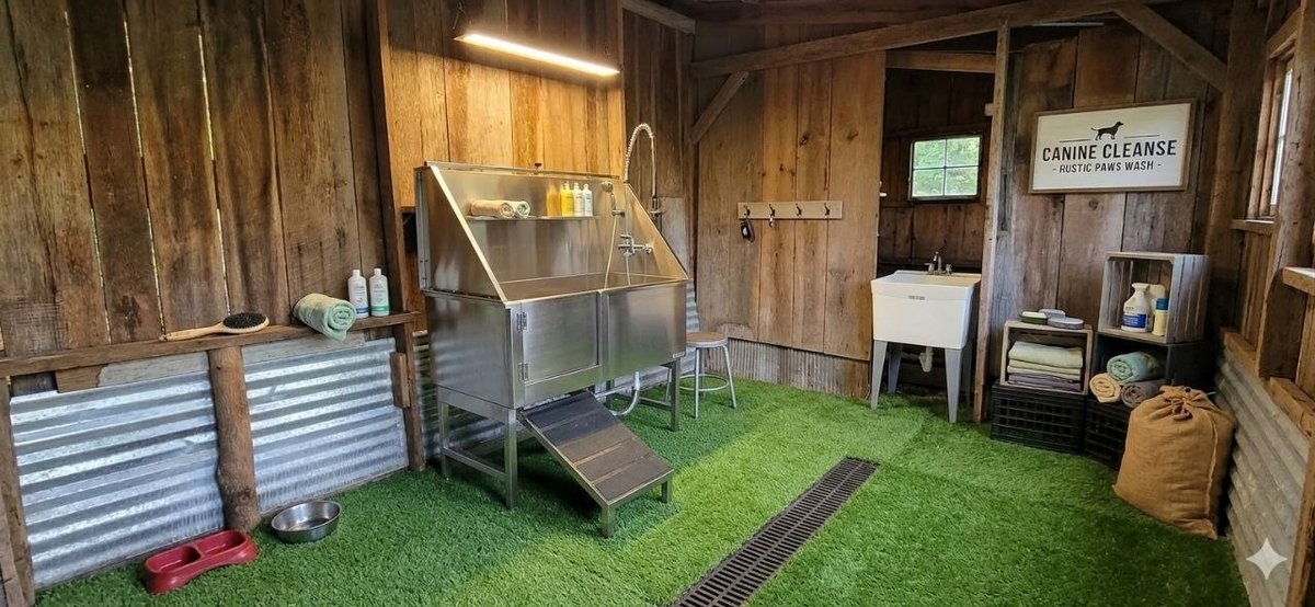 dog wash station